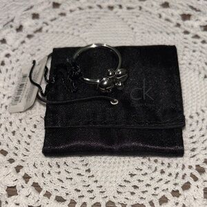 Calvin Klein Silver Fidget Ring